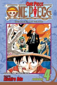 The cover art for One Piece Volume 4 (Image via Shueisha)